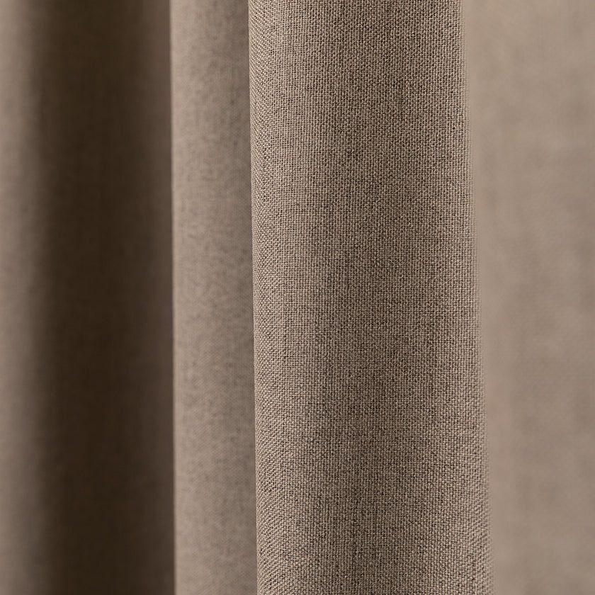Gordijn Nox - Donker Taupe - 100% verduisterend
