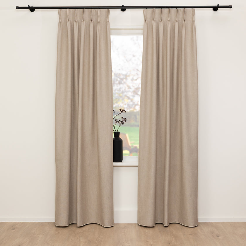 Gordijn Night - Licht Taupe - 100% verduisterend