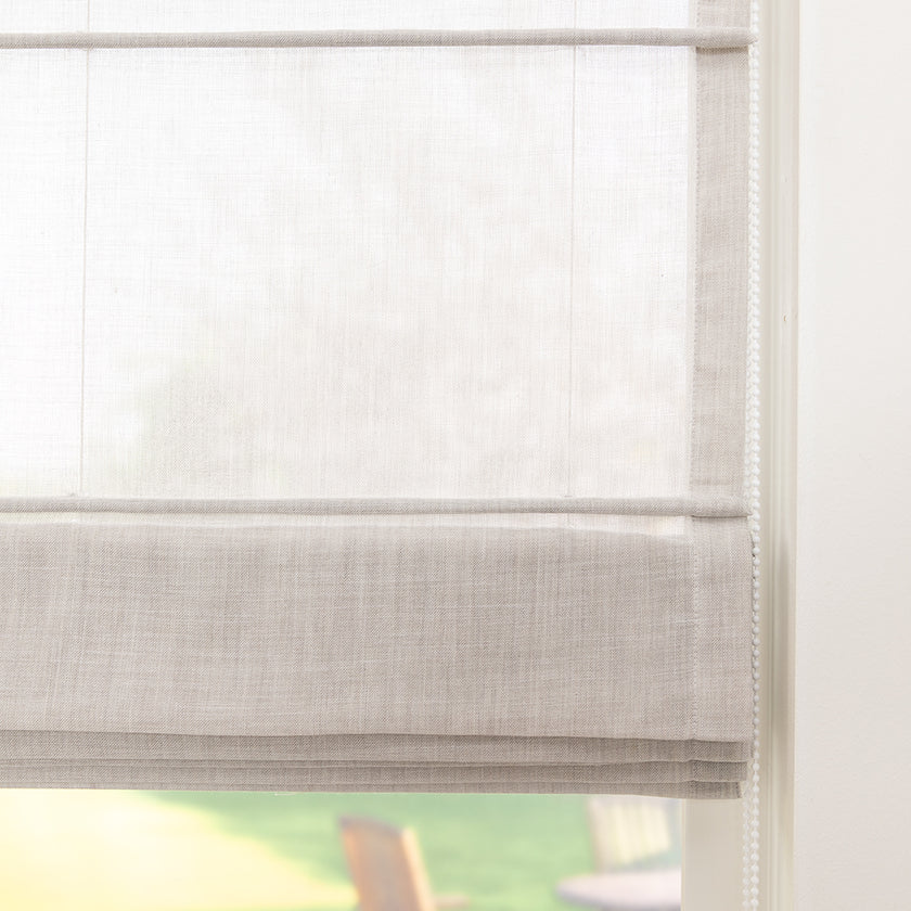 Vouwgordijn Puur - Stro