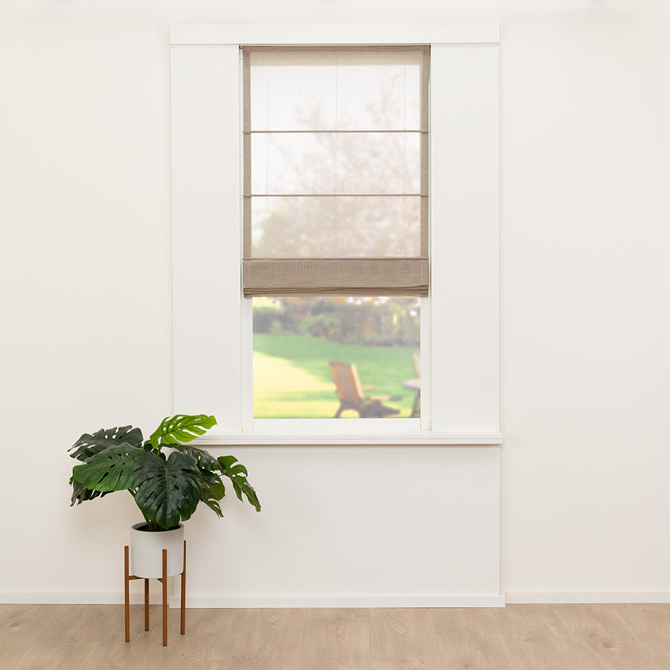 Vouwgordijn Puur - Zand