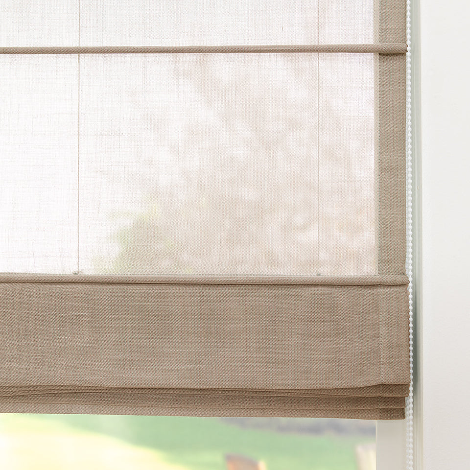 Vouwgordijn Puur - Zand