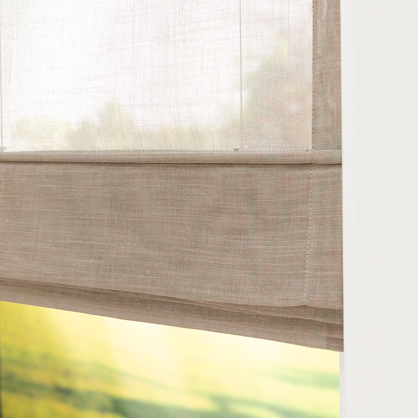 Vouwgordijn Puur - Zand