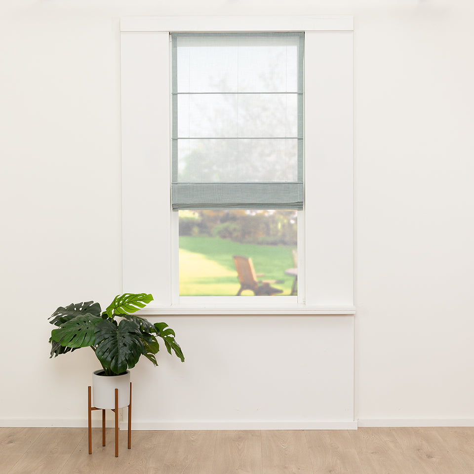 Vouwgordijn Puur - Licht Groen