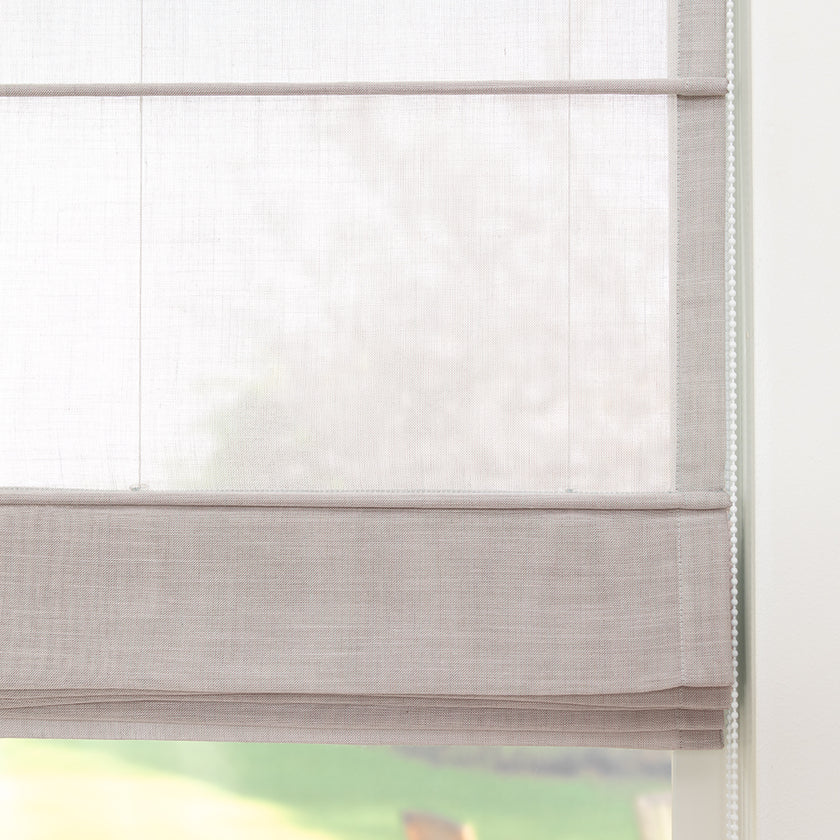 Vouwgordijn Puur - Licht Grijs