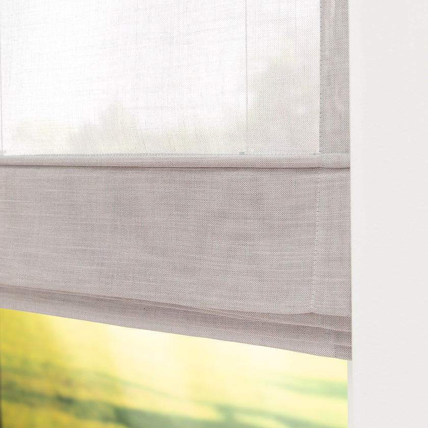 Vouwgordijn Puur - Licht Grijs