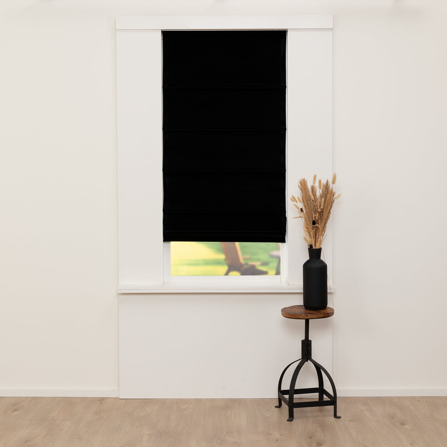 Vouwgordijn Royal - Zwart