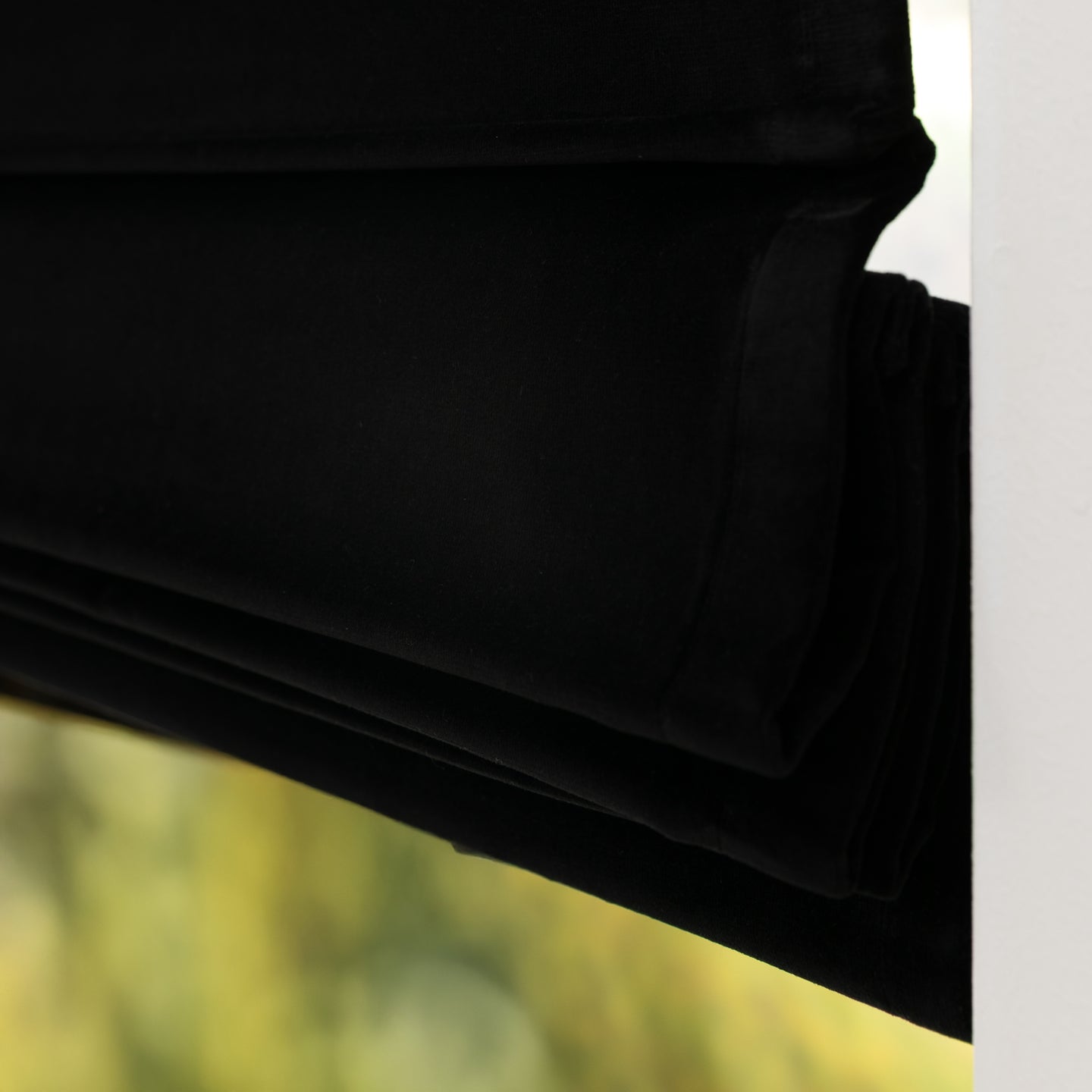 Vouwgordijn Royal - Zwart