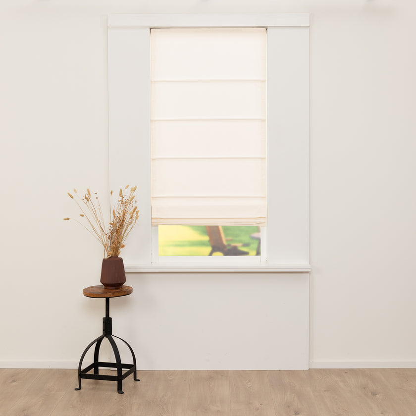 Vouwgordijn Royal - Ecru