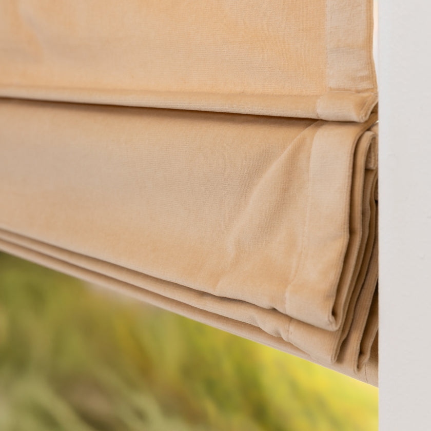 Vouwgordijn Royal - Amandel