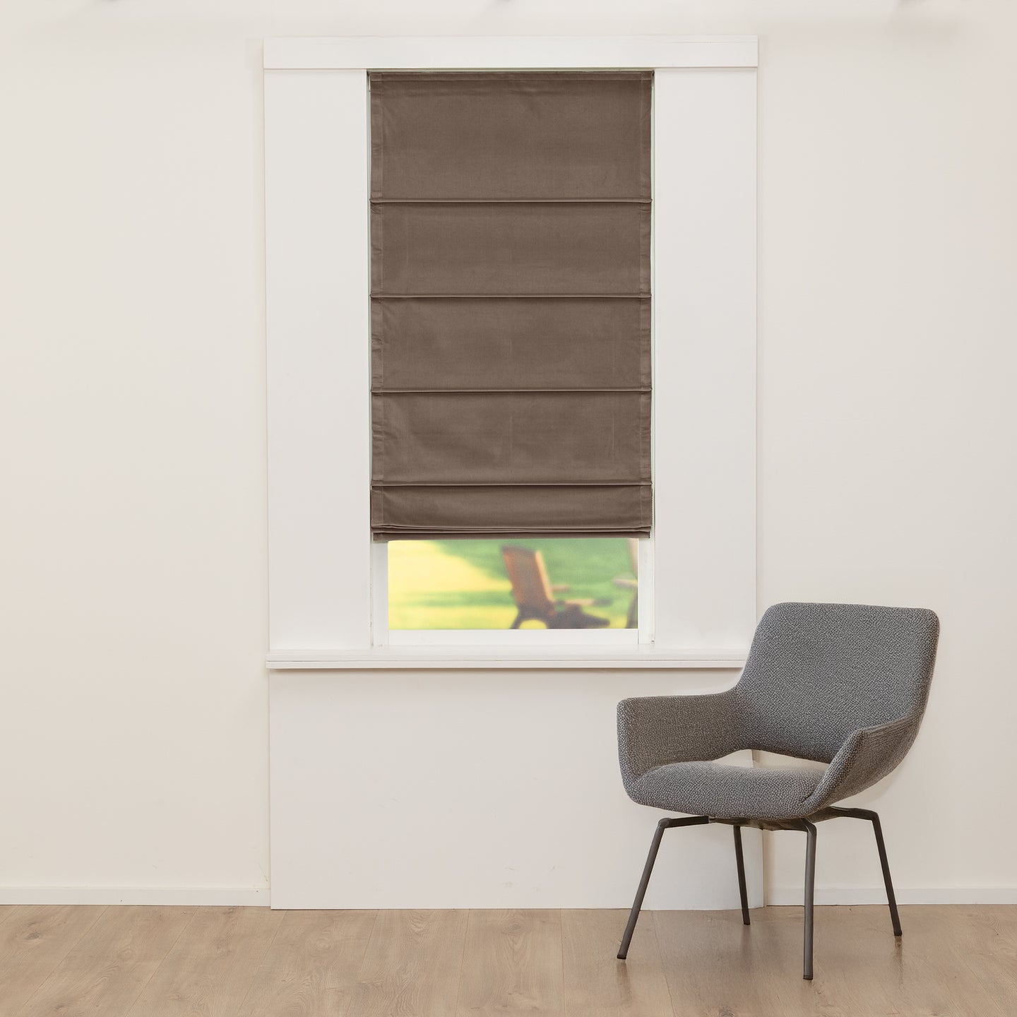 Vouwgordijn Royal - Taupe