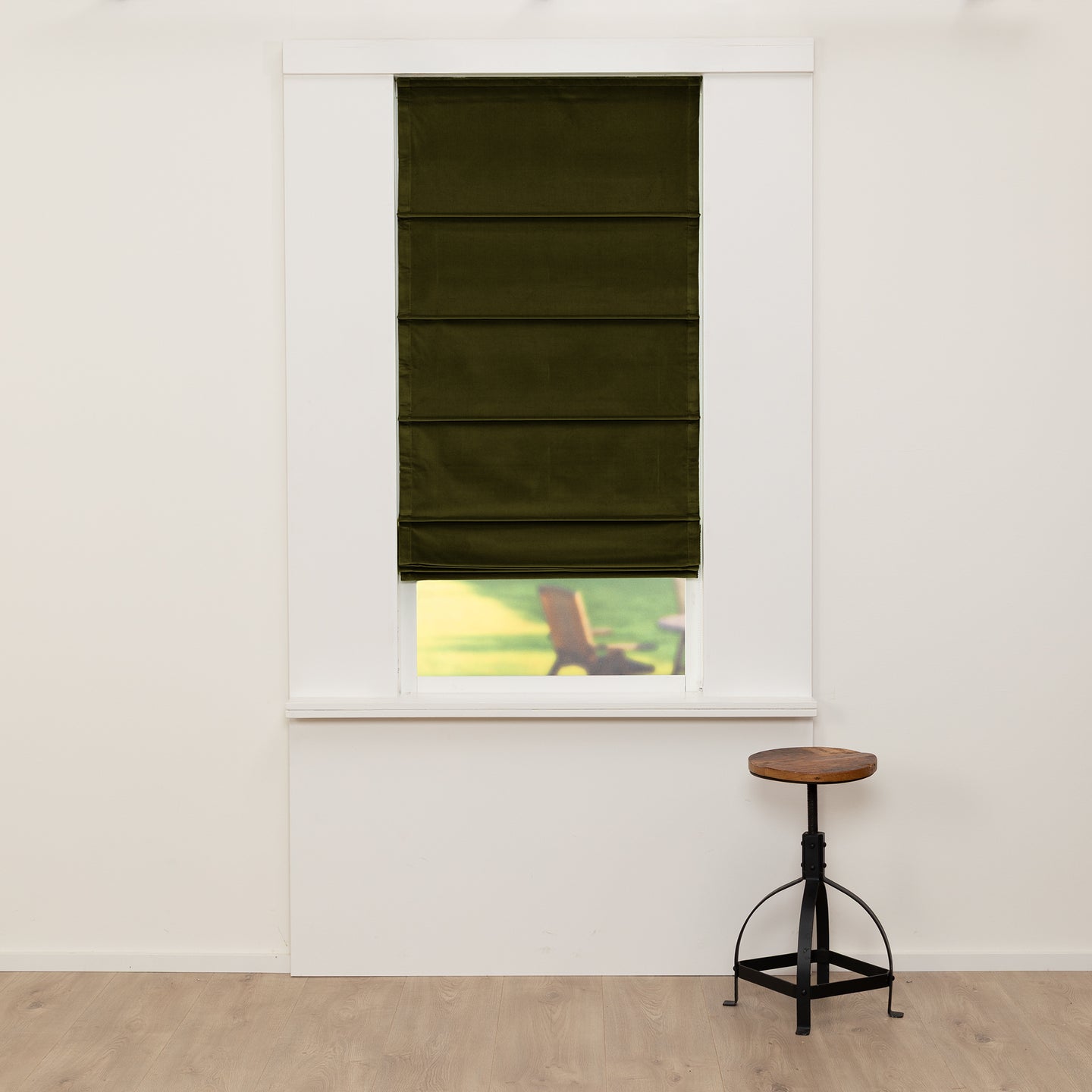 Vouwgordijn Royal - Mosgroen