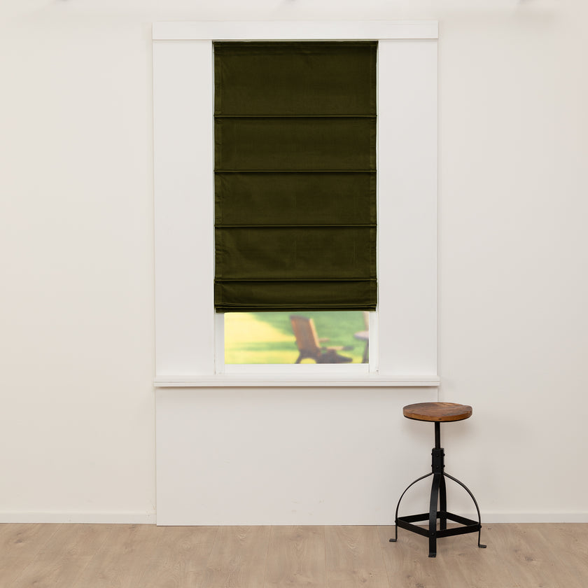 Vouwgordijn Royal - Mosgroen