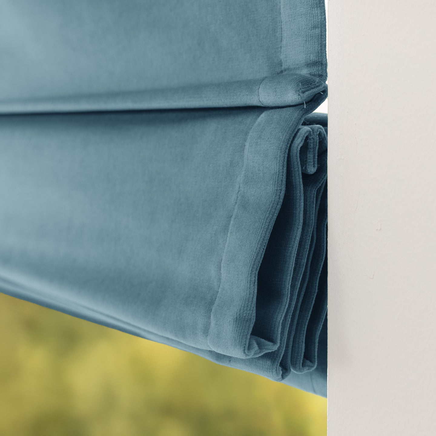 Vouwgordijn Royal - Grijsblauw