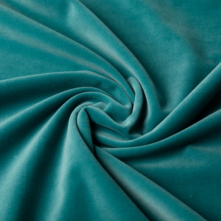 Vouwgordijn Royal - Aqua Blauw