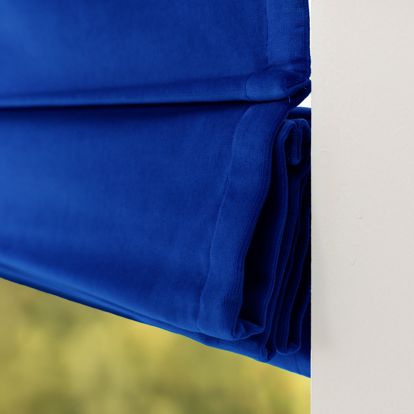 Vouwgordijn Royal - Kobalt Blauw