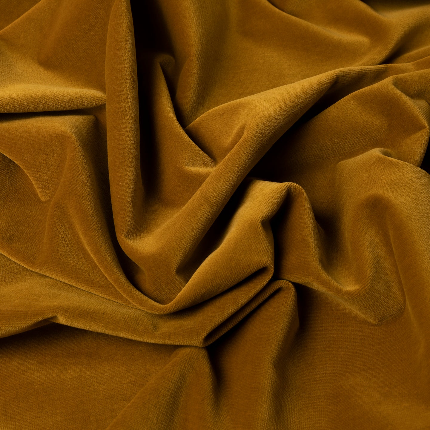 Vouwgordijn Royal - Mosterd Geel