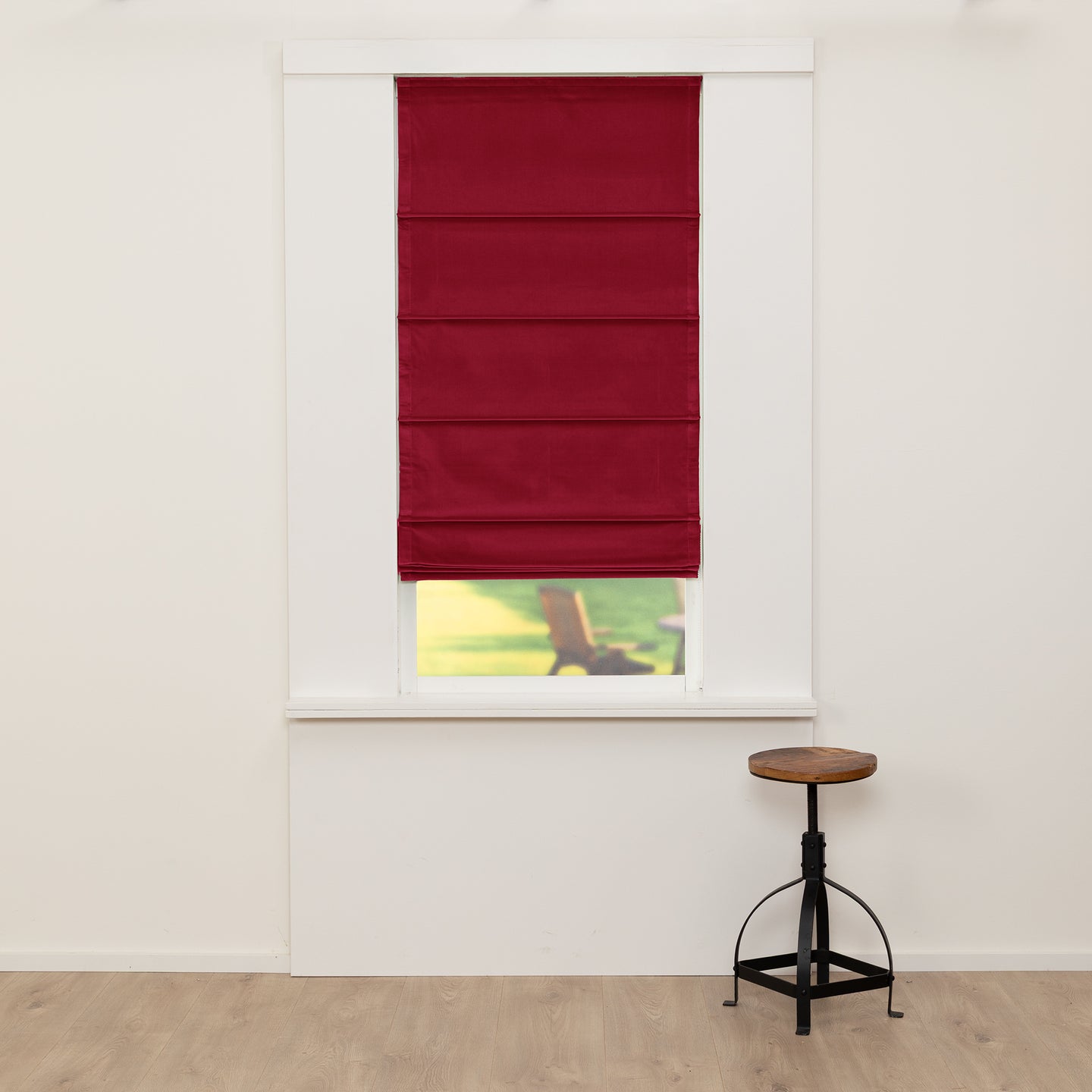 Vouwgordijn Royal - Bordeaux Rood