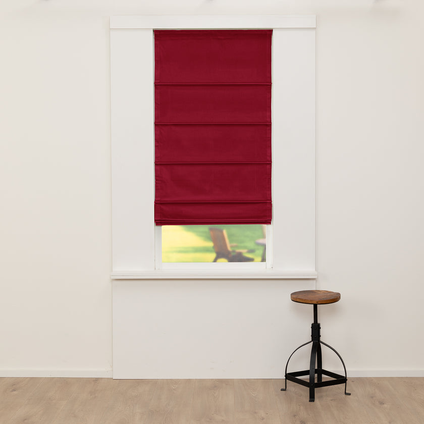 Vouwgordijn Royal - Bordeaux Rood