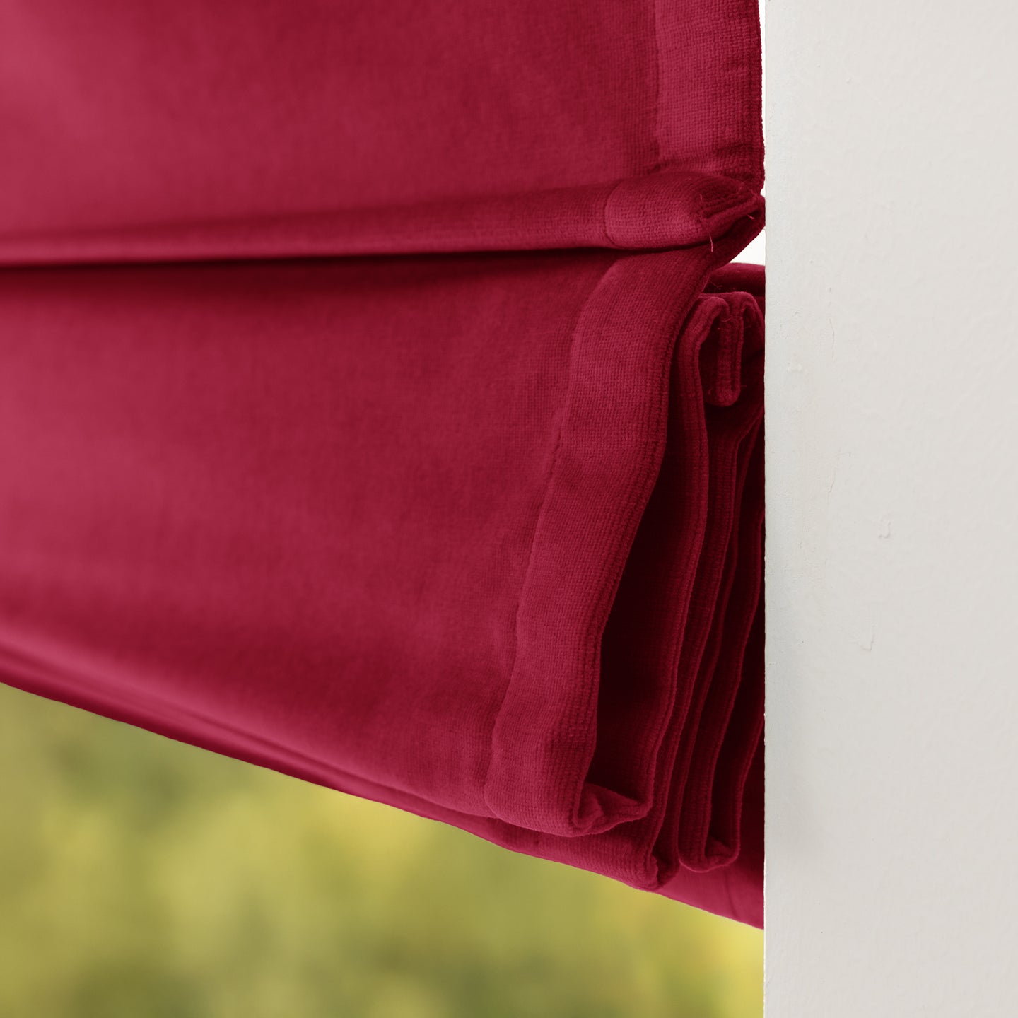 Vouwgordijn Royal - Bordeaux Rood