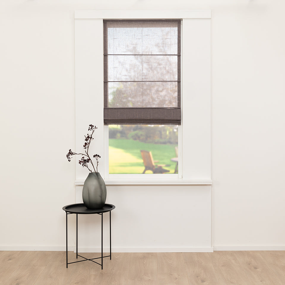 Vouwgordijn Breeze - Donker Taupe