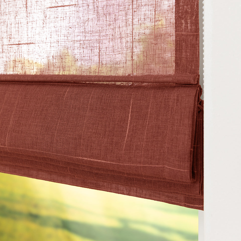 Vouwgordijn Breeze - Pruim