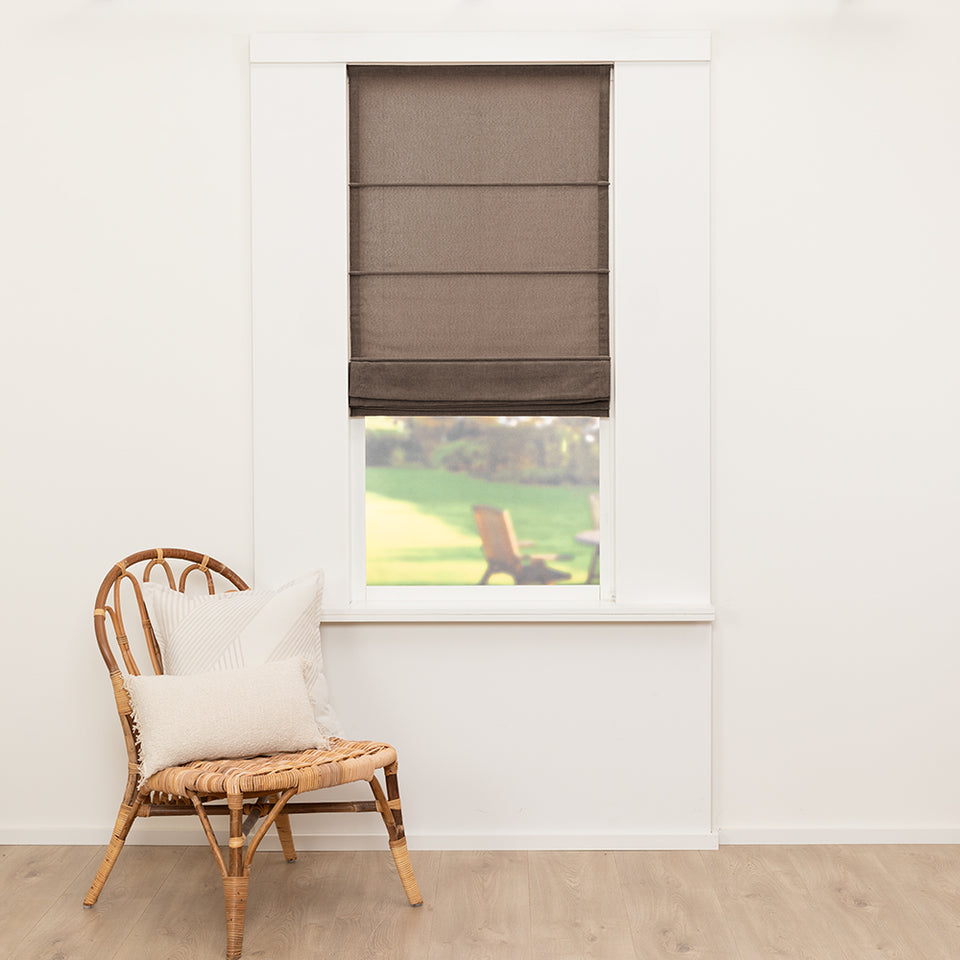 Vouwgordijn Belle - Taupe