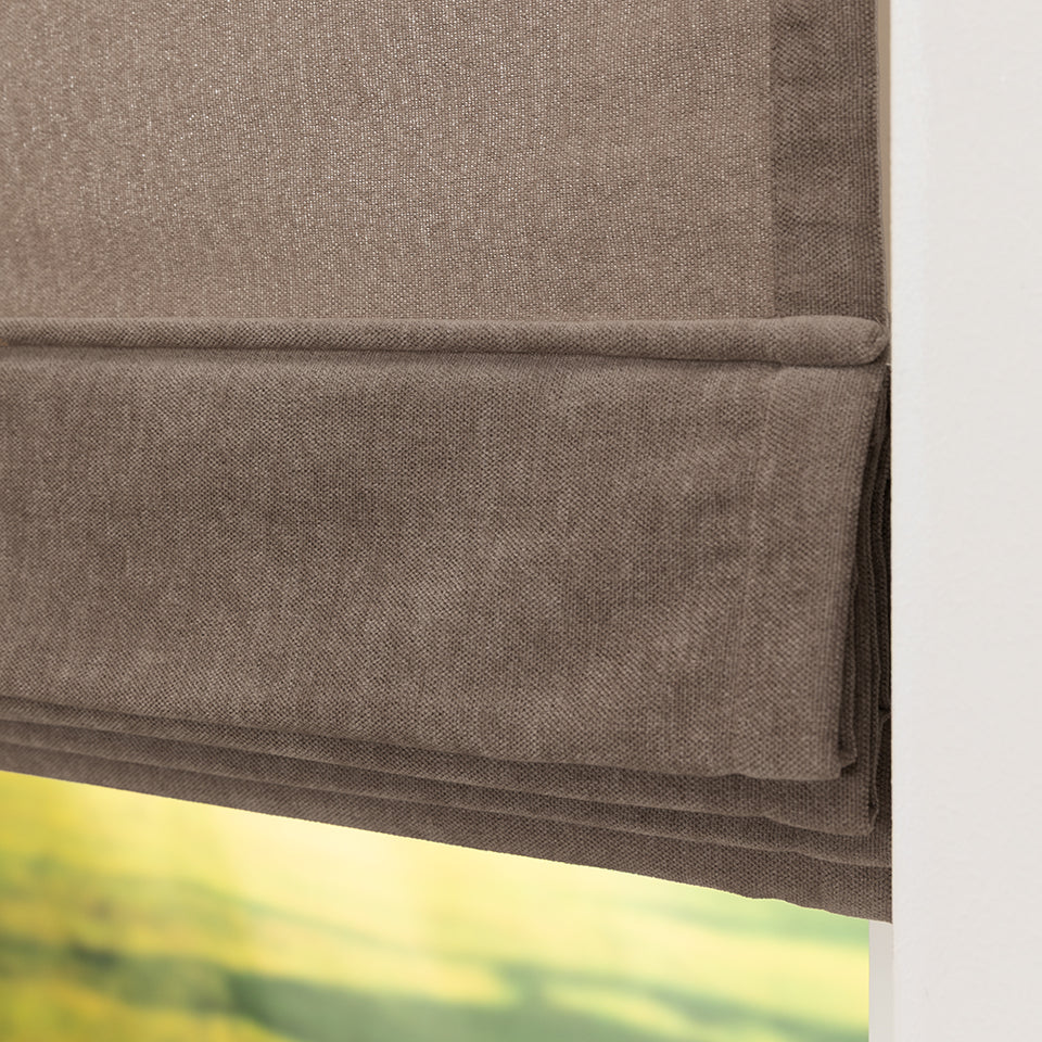 Vouwgordijn Belle - Taupe