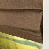 Vouwgordijn Vicky - Karamel Bruin